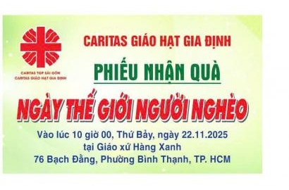 NGÀY QUỐC TẾ NGƯỜI NGHÈO NĂM THÁNH 2025
